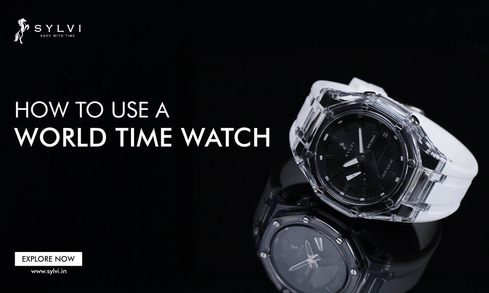 How to Use a World Time Watch: A Beginner’s Guide – Sylvi