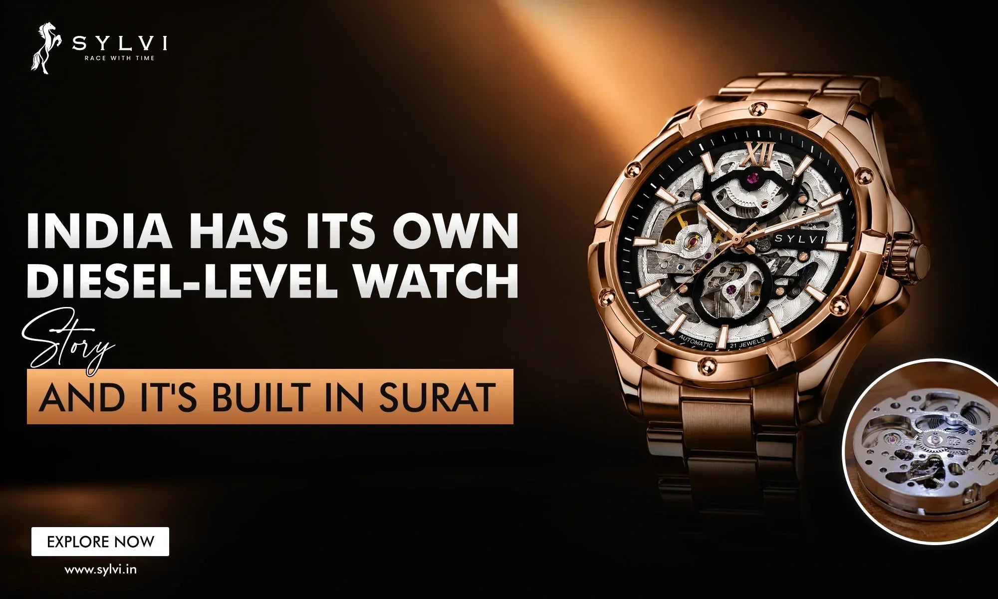 India Has Its Own Diesel-Level Watch Story — And It's Built in Surat