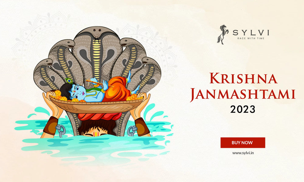 Celebrate Krishna Janmashtami 2023 with Sylvi Watches