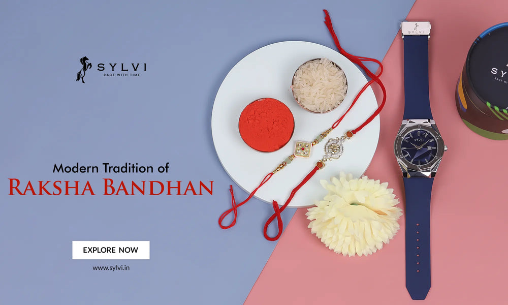 Modern Tradition of Raksha Bandhan Gifting Best Watches for Men Sylvi