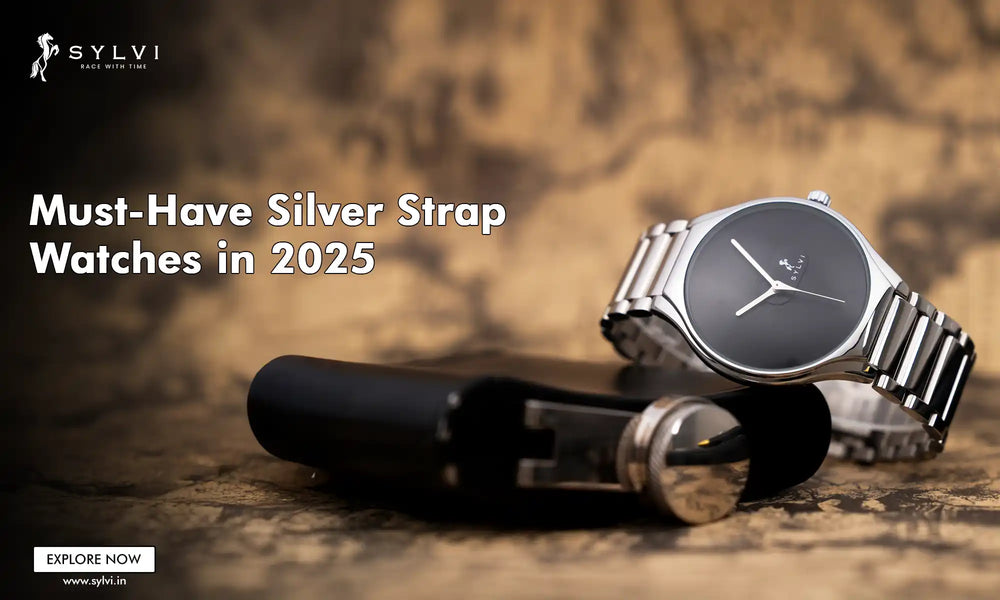 Must-Have Silver Strap Watch 2025 | Timeless Style by Sylvi