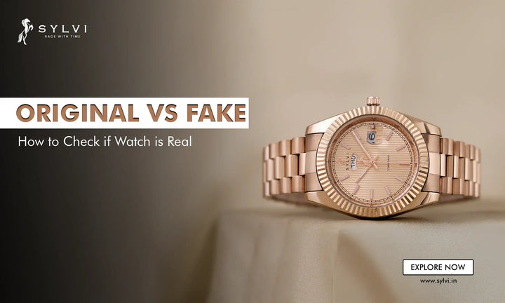 How To Check If A Wrist Watch Is Real - Sylvi