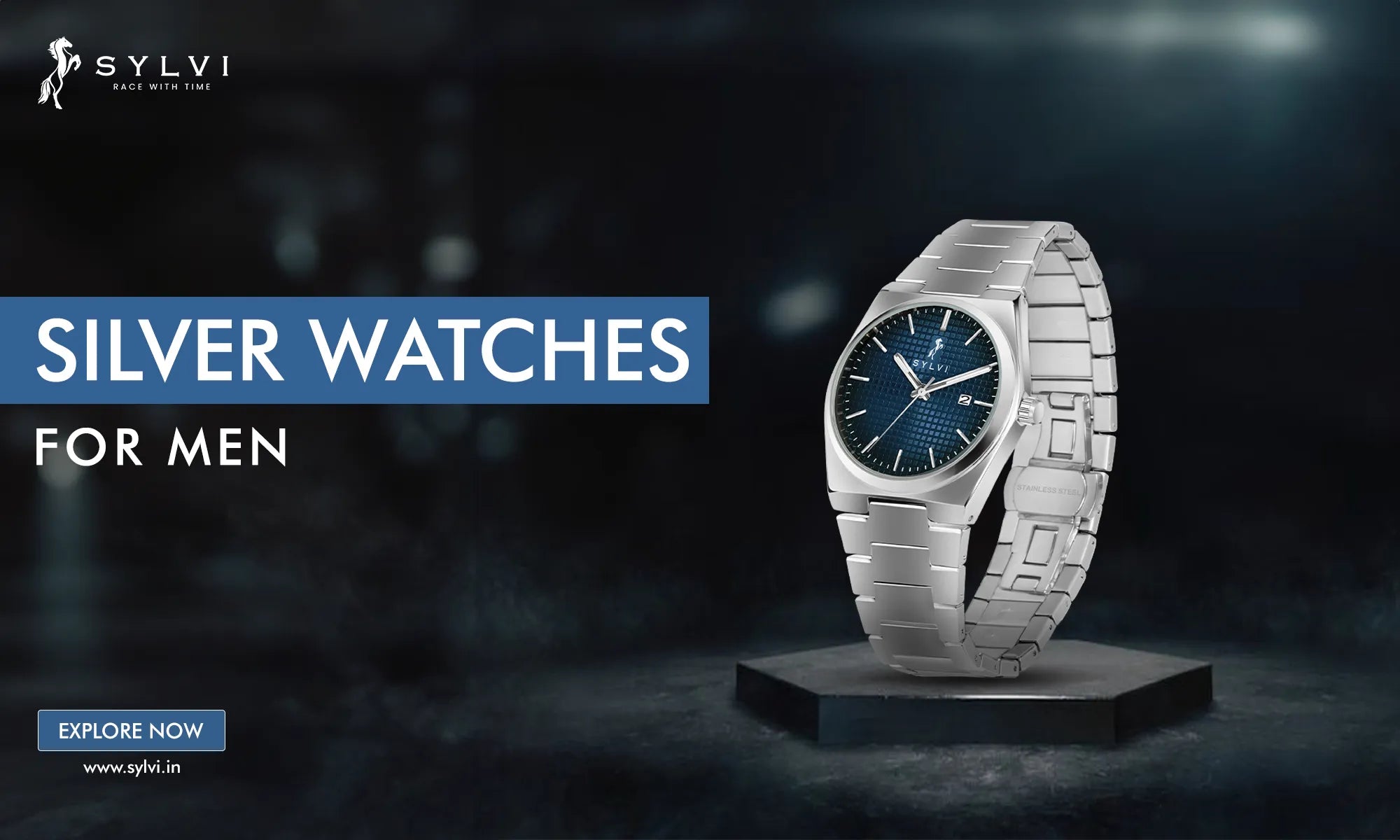 Silver Watches For Men