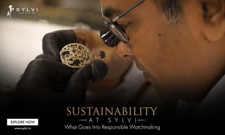 Sustainability at Sylvi: What Goes Into Responsible Watchmaking
