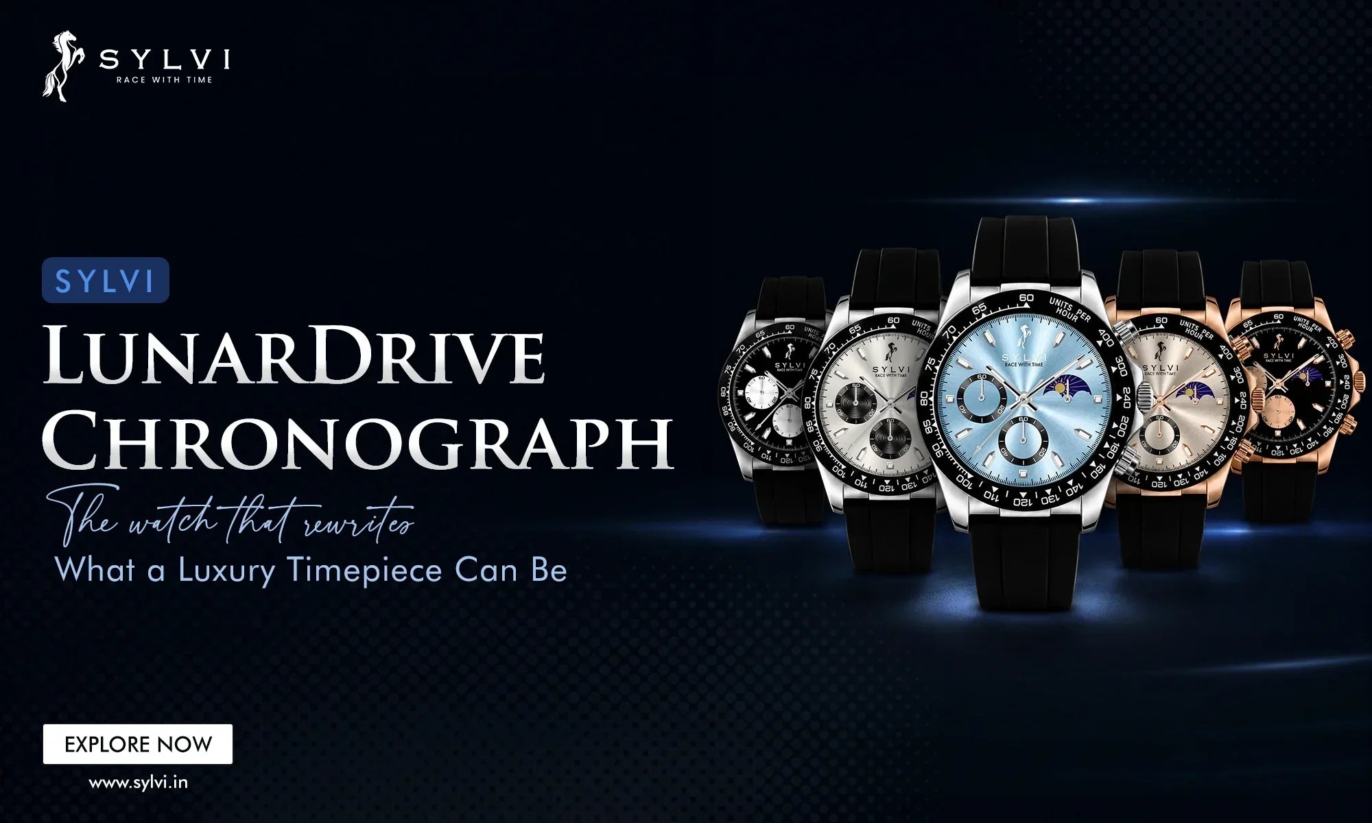 Sylvi LunarDrive Chronograph - The Watch That Rewrites What a Luxury Timepiece Can Be