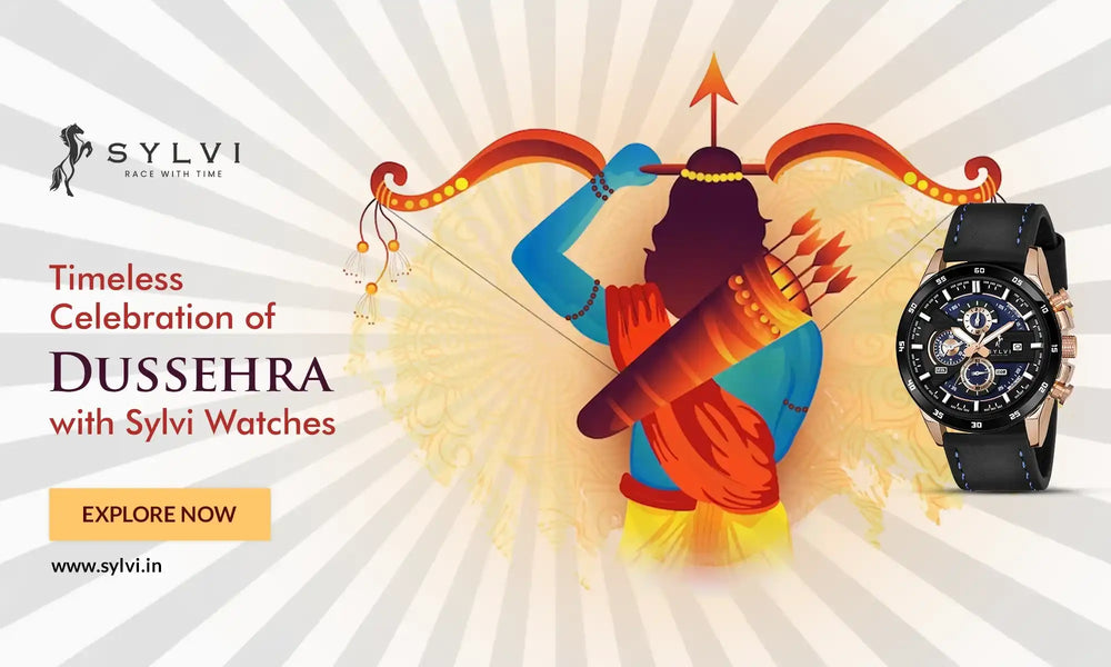 Sylvi Premium Watches for Dussehra 2023 Festival - Shop Watches for Men Online