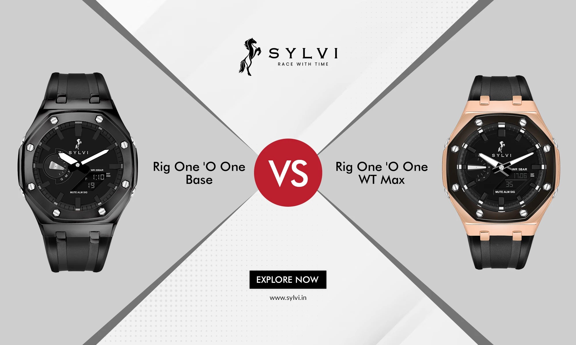 Key Differences Between Sylvi Rig One 'O One Base and WT Max Version