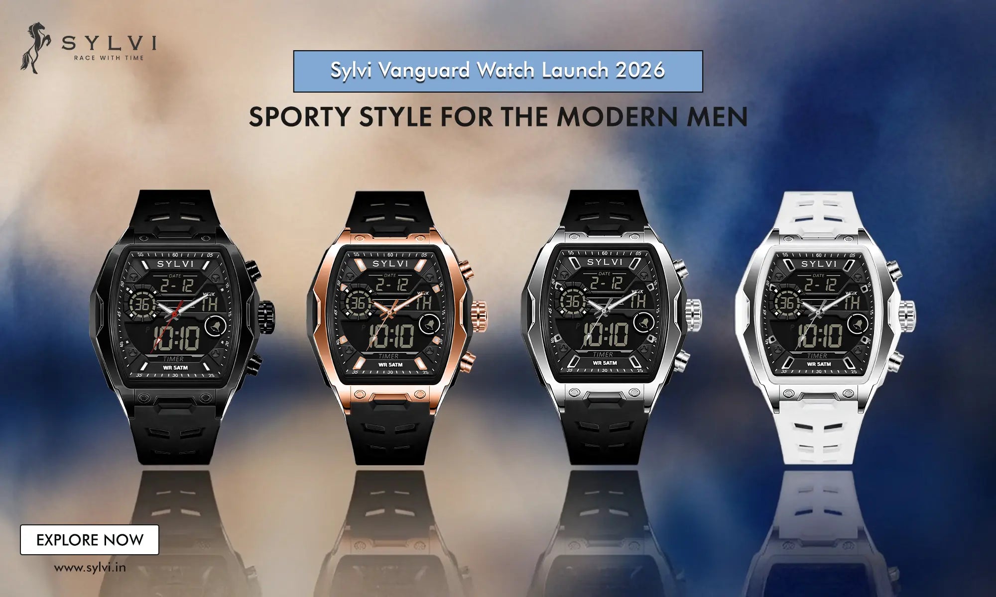 Sylvi Vanguard Watch Launch 2026: Sporty Style for the Modern Men