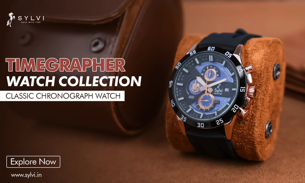 Sylvi's Premier Timegrapher Chronograph Watch Collection for Men