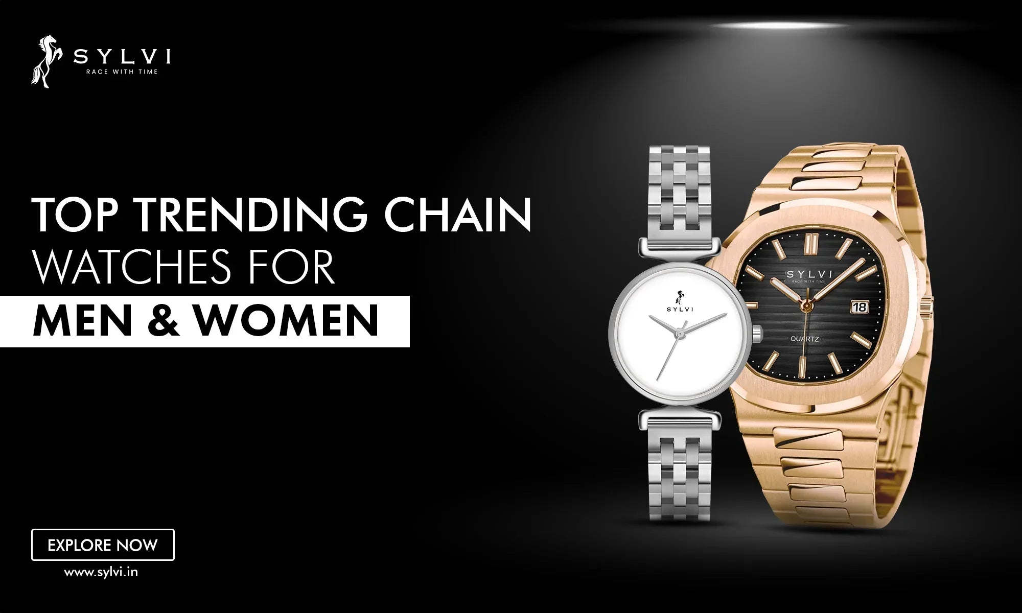 Top Trending Chain Watches for Men & Women