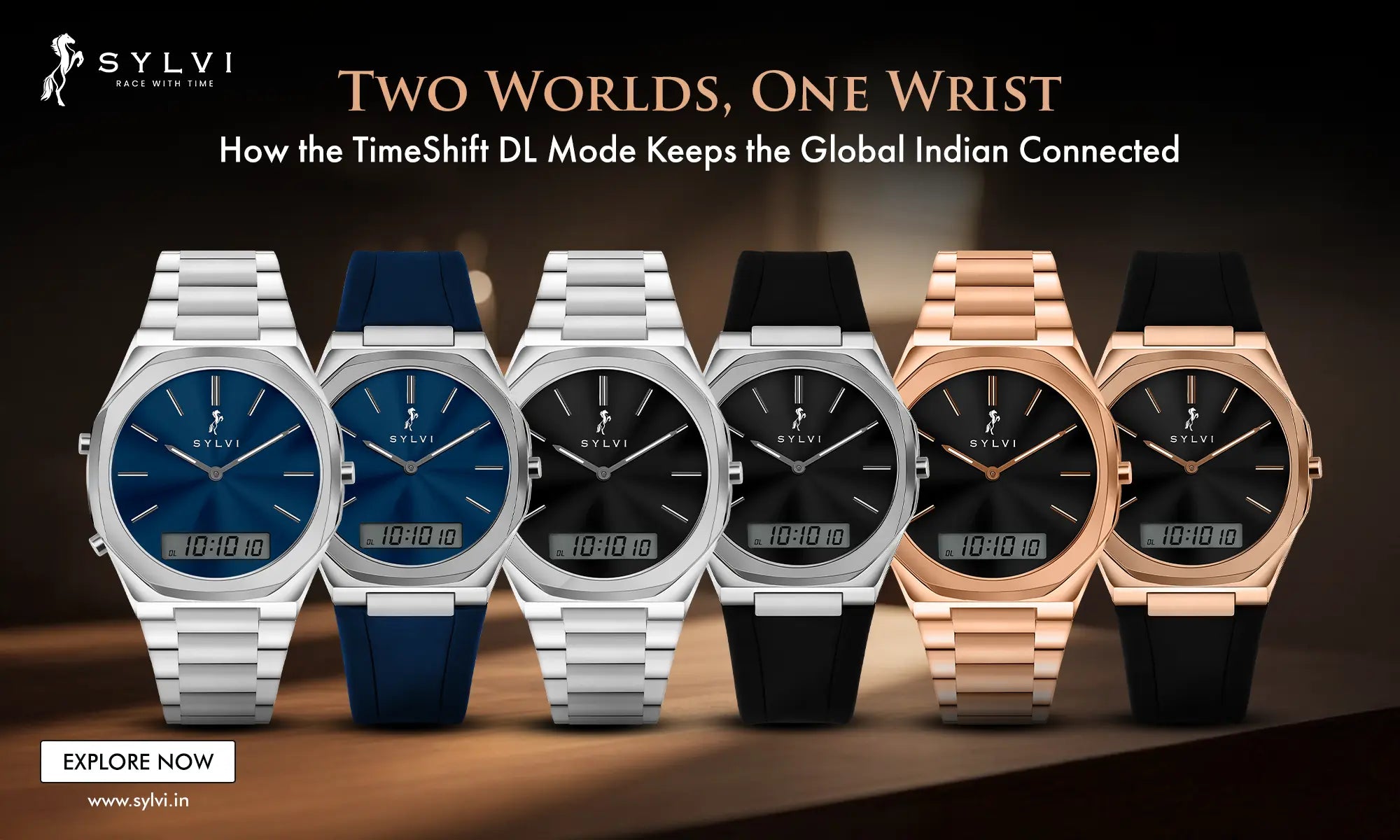 Two Worlds, One Wrist: How the TimeShift DL Mode Keeps the Global Indian Connected