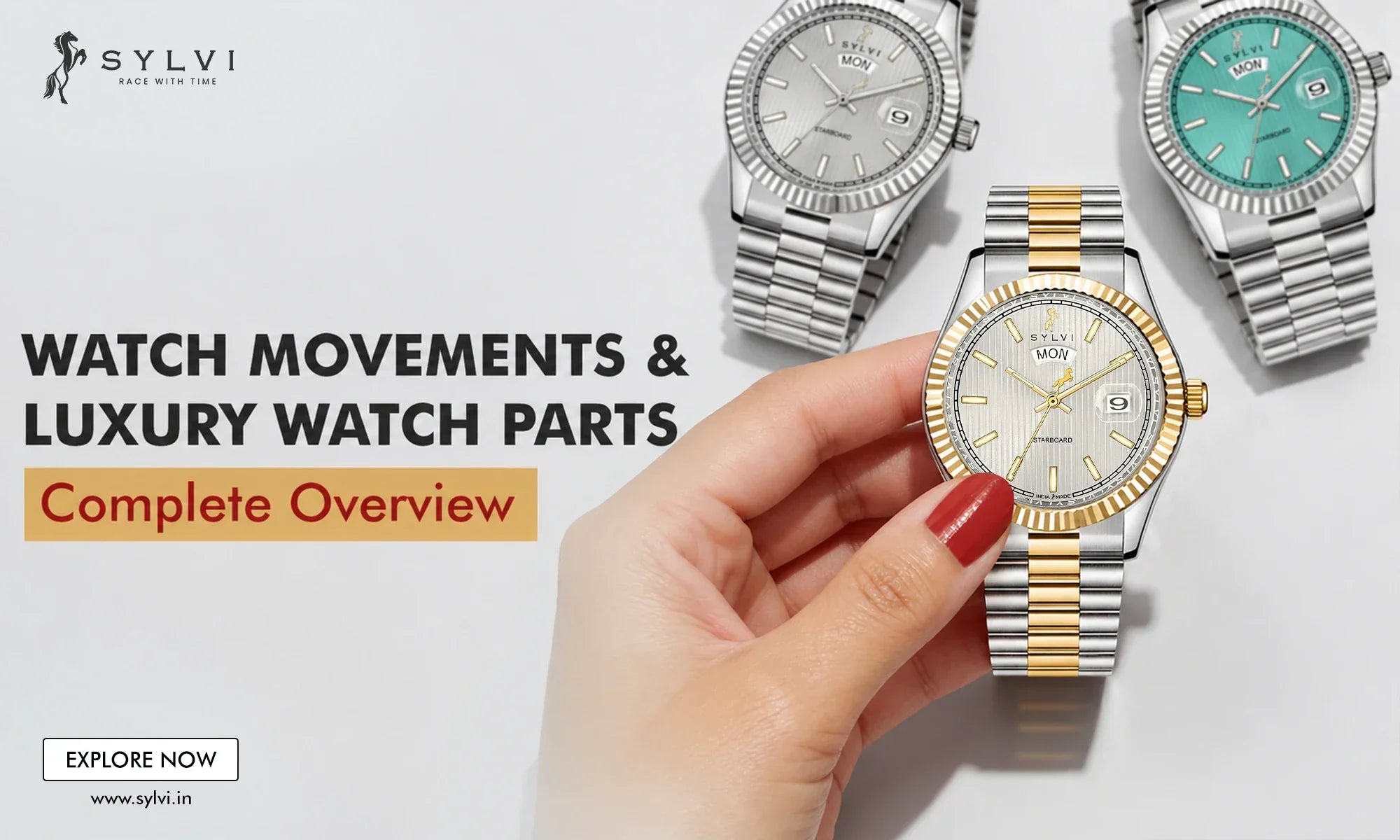 Watch Movements & Luxury Watch Parts Complete Overview
