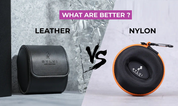 Leather vs Nylon Watch Boxes