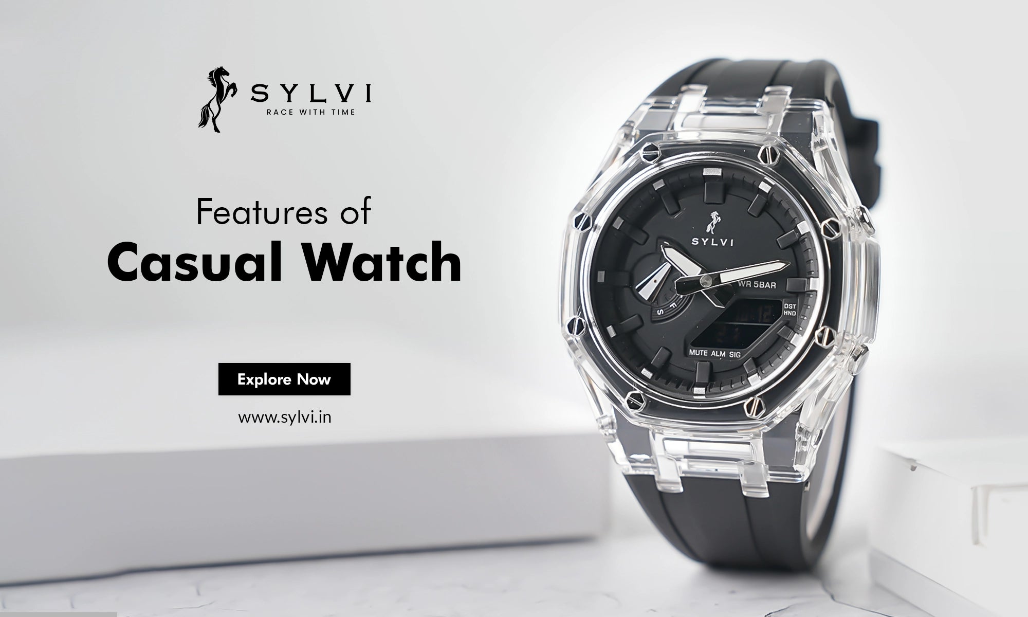 Casual watch store