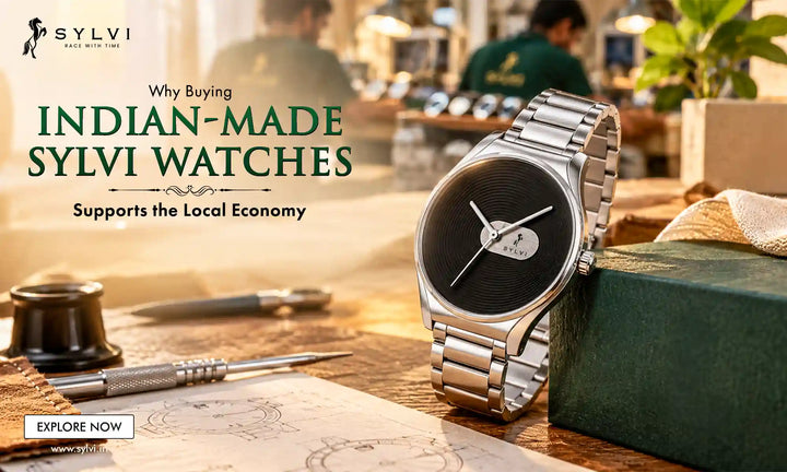 Why Buying Indian-Made Sylvi Watches Supports the Local Economy