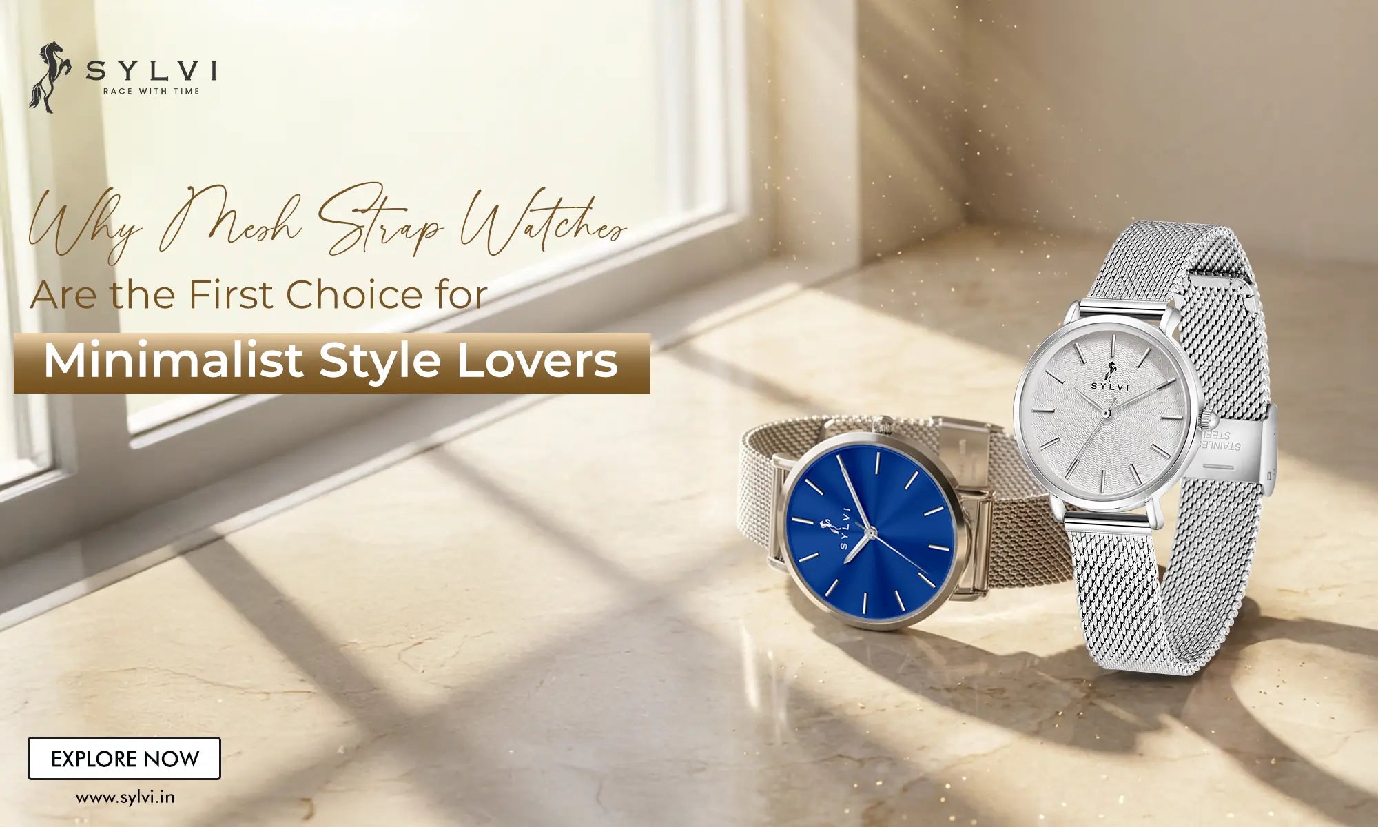 Why Mesh Strap Watches Are the First Choice for Minimalist Style Lovers