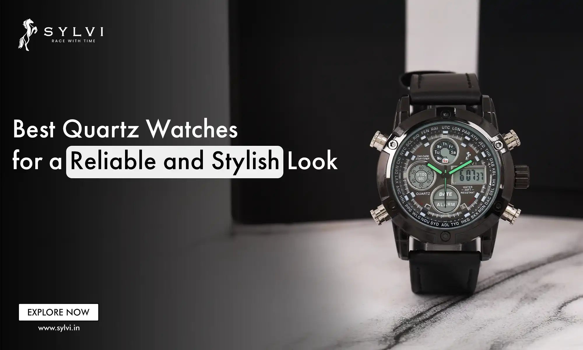 Topmost Durable Quartz Watches Online| Tested and Reviewed: Sylvi