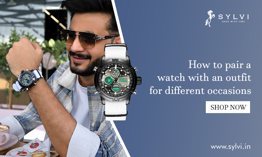 How to pair a watch with an outfit for different occasions