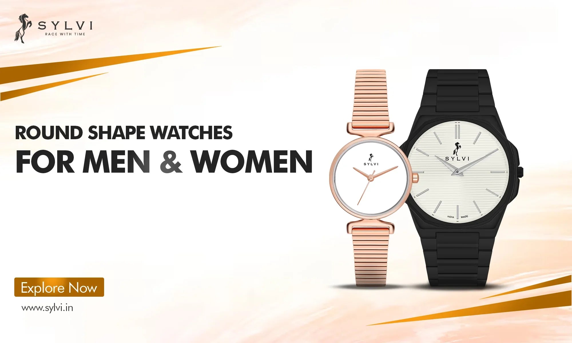 Round Shape Watches for Men & Women