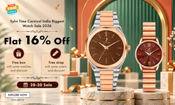 Sylvi Time Carnival India Biggest Watch Sale 2026