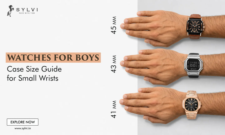 Watches for Boys: Case Size Guide for Small Wrists