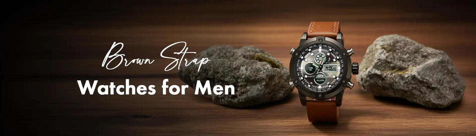Brown Strap Watches for Men