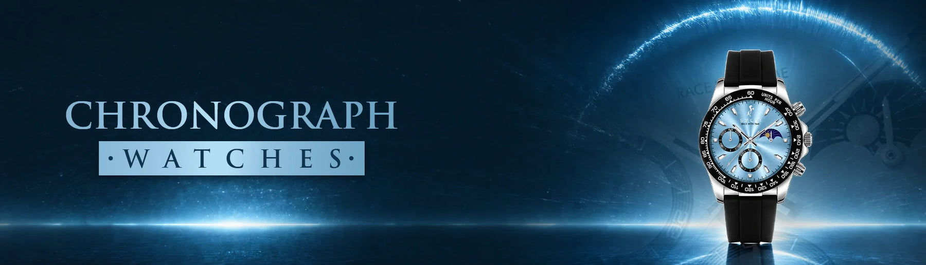 Sylvi Chronograph Watches Collection Banner Image 1920x550