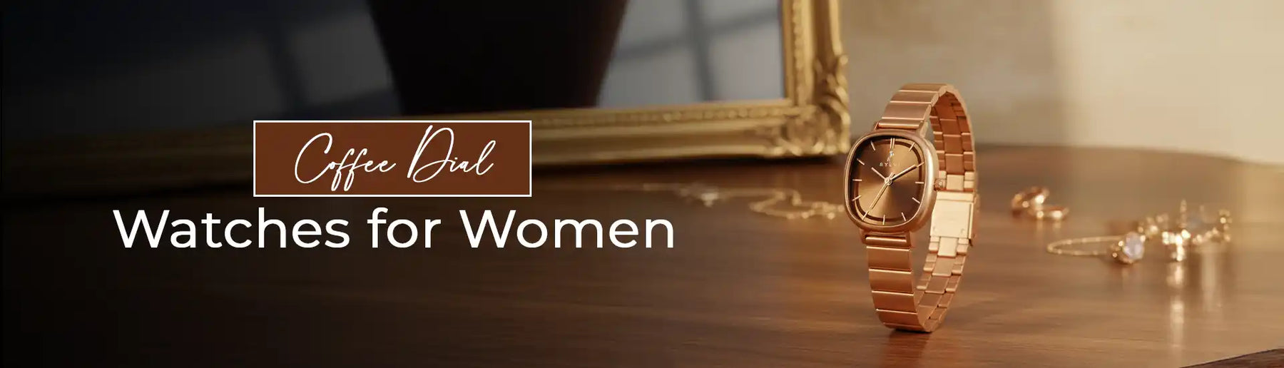 Coffee Dial Watches for Women