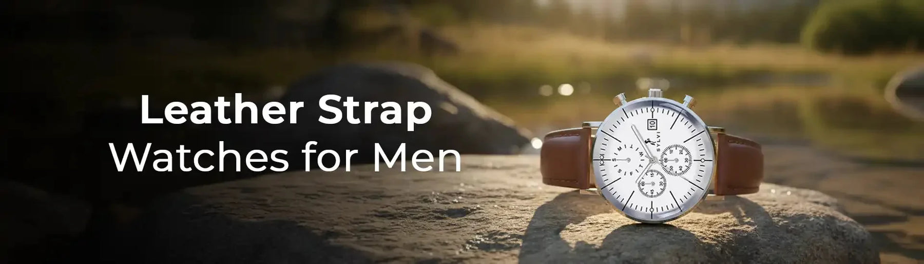 Leather Strap Watches for Men