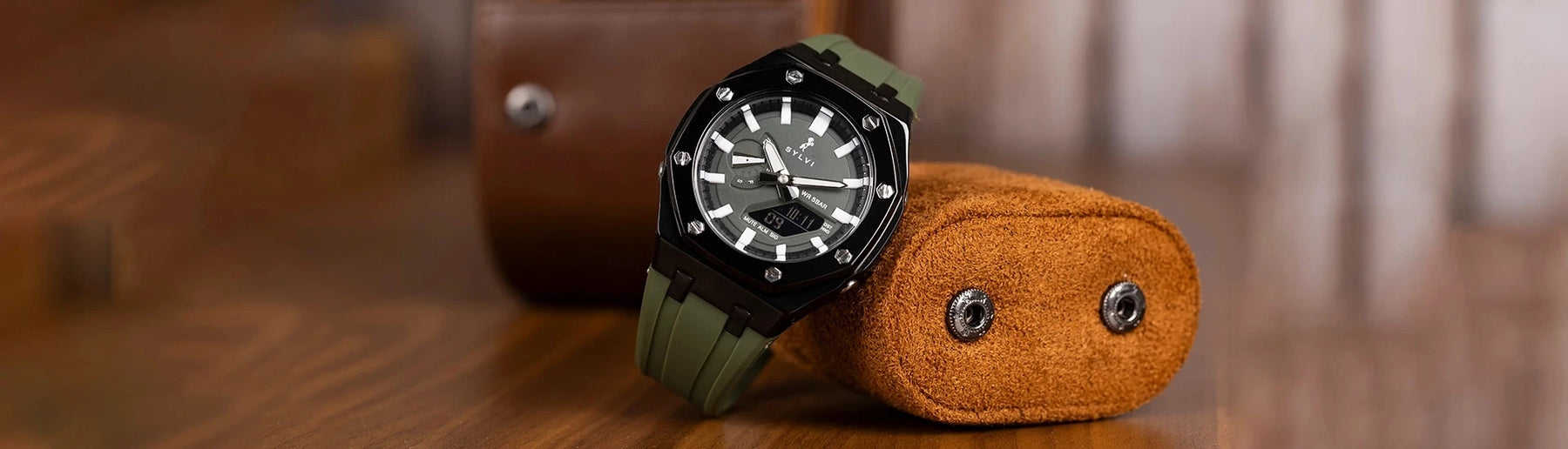 Sylvi Watch with Date Display Collection Banner