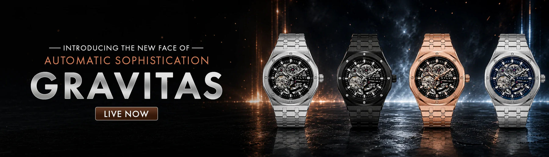 Sylvi New Arrival Watches Collection Banner Image