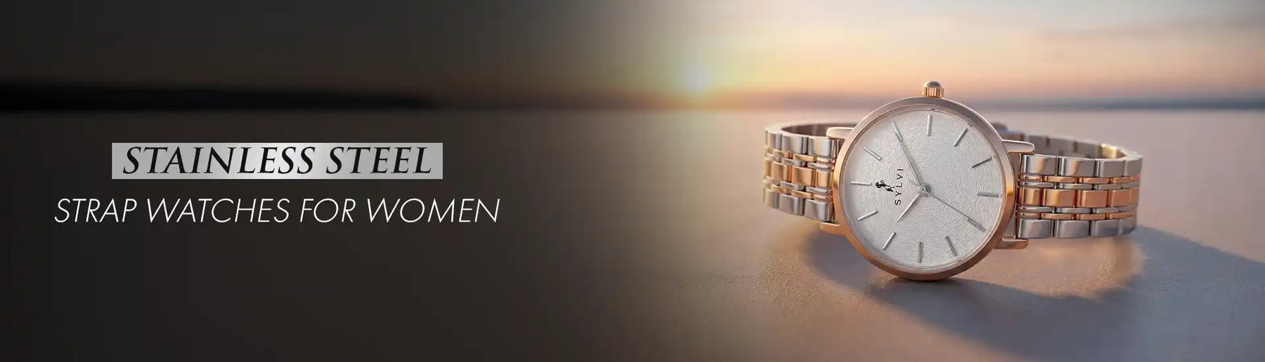 Stainless Steel Strap Watches for Women