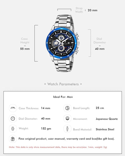 Skyline dual time chronograph cod 99 on sale
