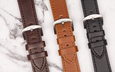 Leather Straps for Watches by Sylvi