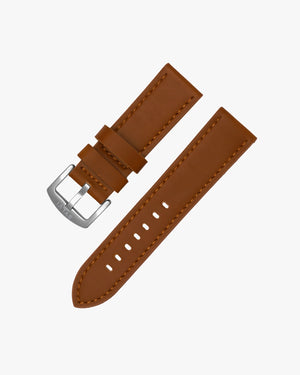 Sylvi Brownleather Strap For Watches