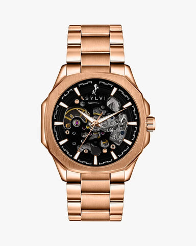 Core-X Black Rosegold Steel