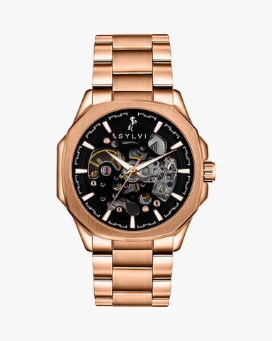 Core-X Black Rosegold Steel