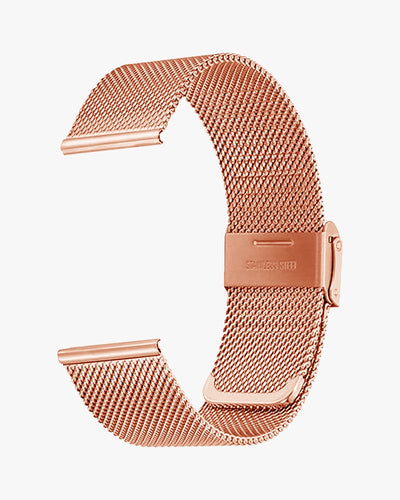 20mm Rosegold Mesh Strap for Watch