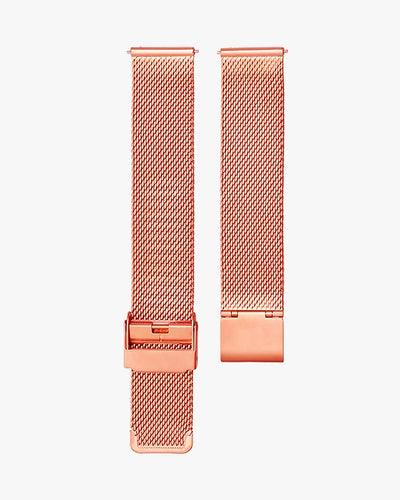 20mm Rosegold Mesh Strap for Watch