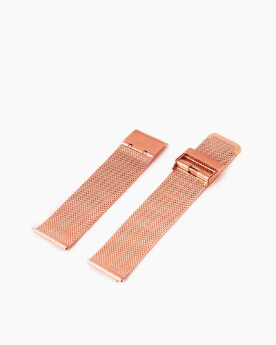 20mm Rosegold Mesh Strap for Watch