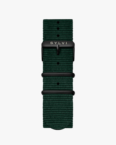 24mm Army Green Nylon Strap