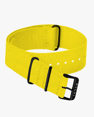 Sylvi 24mm Yellow Nylon Strap for Watch Main Image