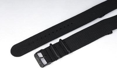 Sylvi 24mm Black Nylon Strap Watch Accessory Buy Now
