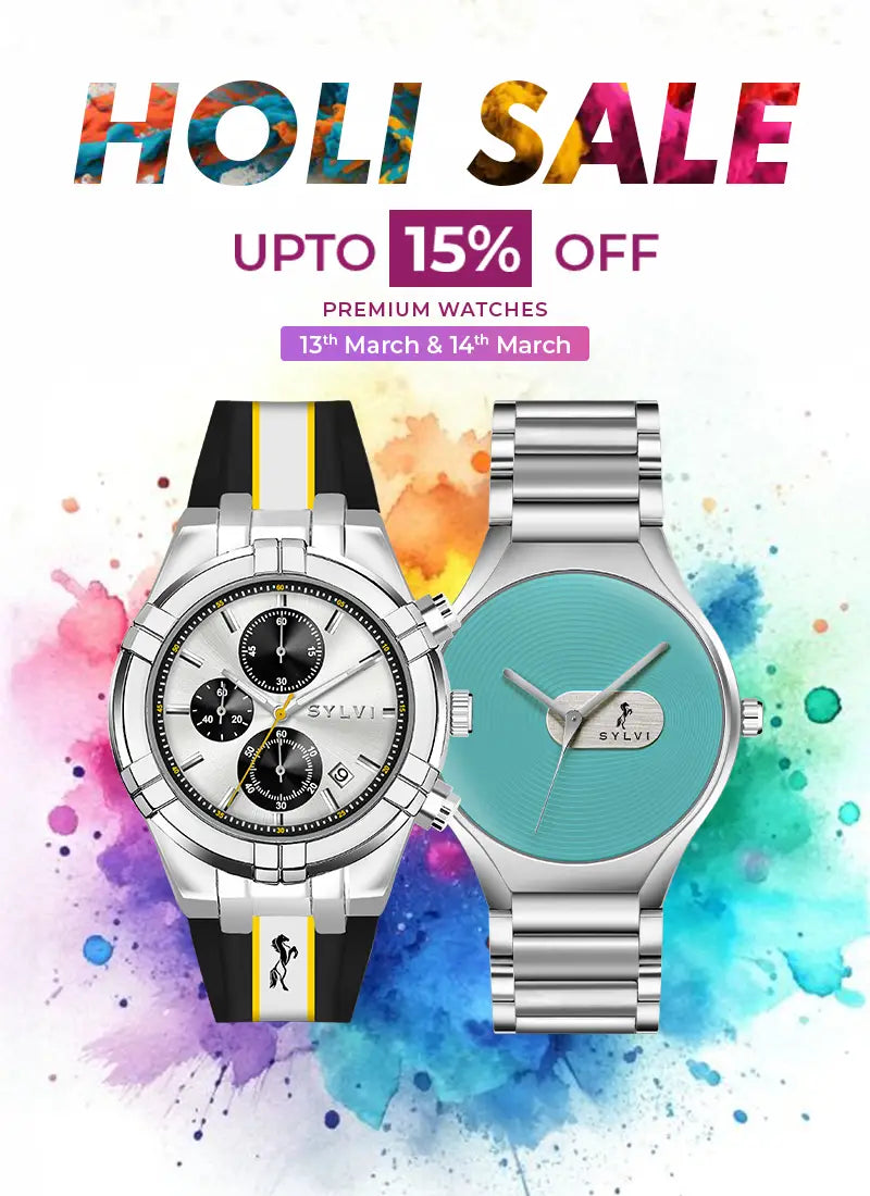 Sylvi Holi Sale - Grab Big Savings on Premium Watches