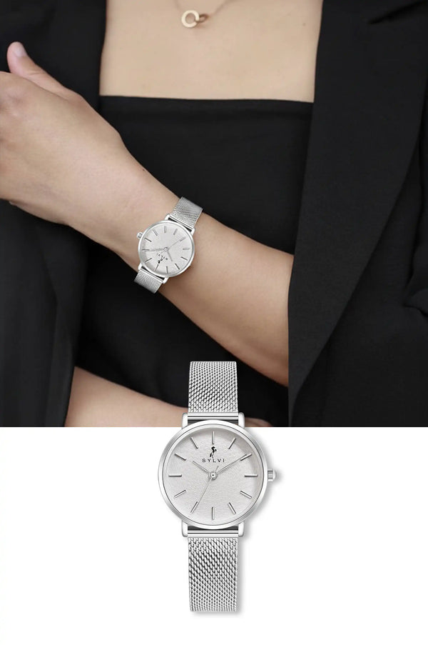 Riva Lunar Silver Mesh