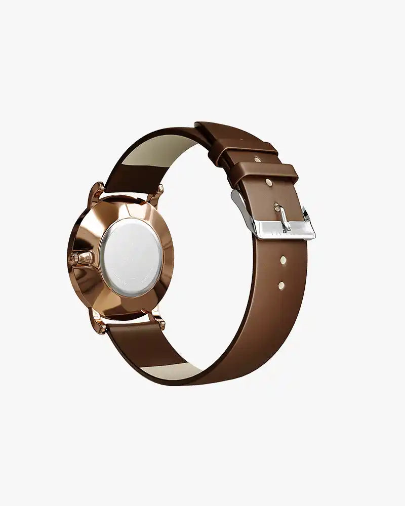Riva White Rosebrew Leather
