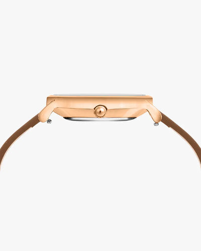 Riva White Rosebrew Leather