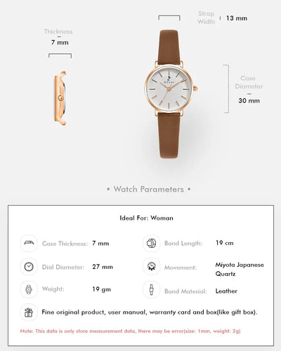 Riva White Rosebrew Leather