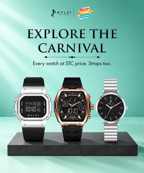 Sylvi Three watch Time Carnival sale3 India