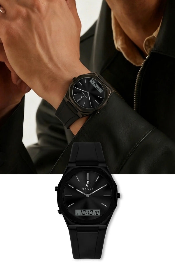 TimeShift All Black Silicone
